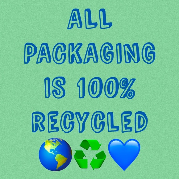🌎 100% RECYCLED PACKAGING 💙 - Picture 1 of 1